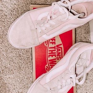 Light pink Vans-Size 3